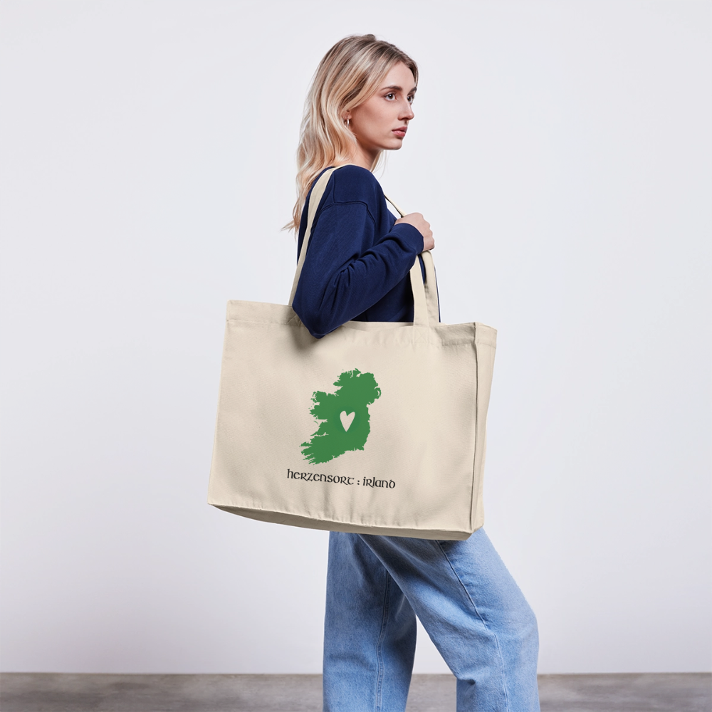 Herzensort Irland Recycled Shopper – Bild 2