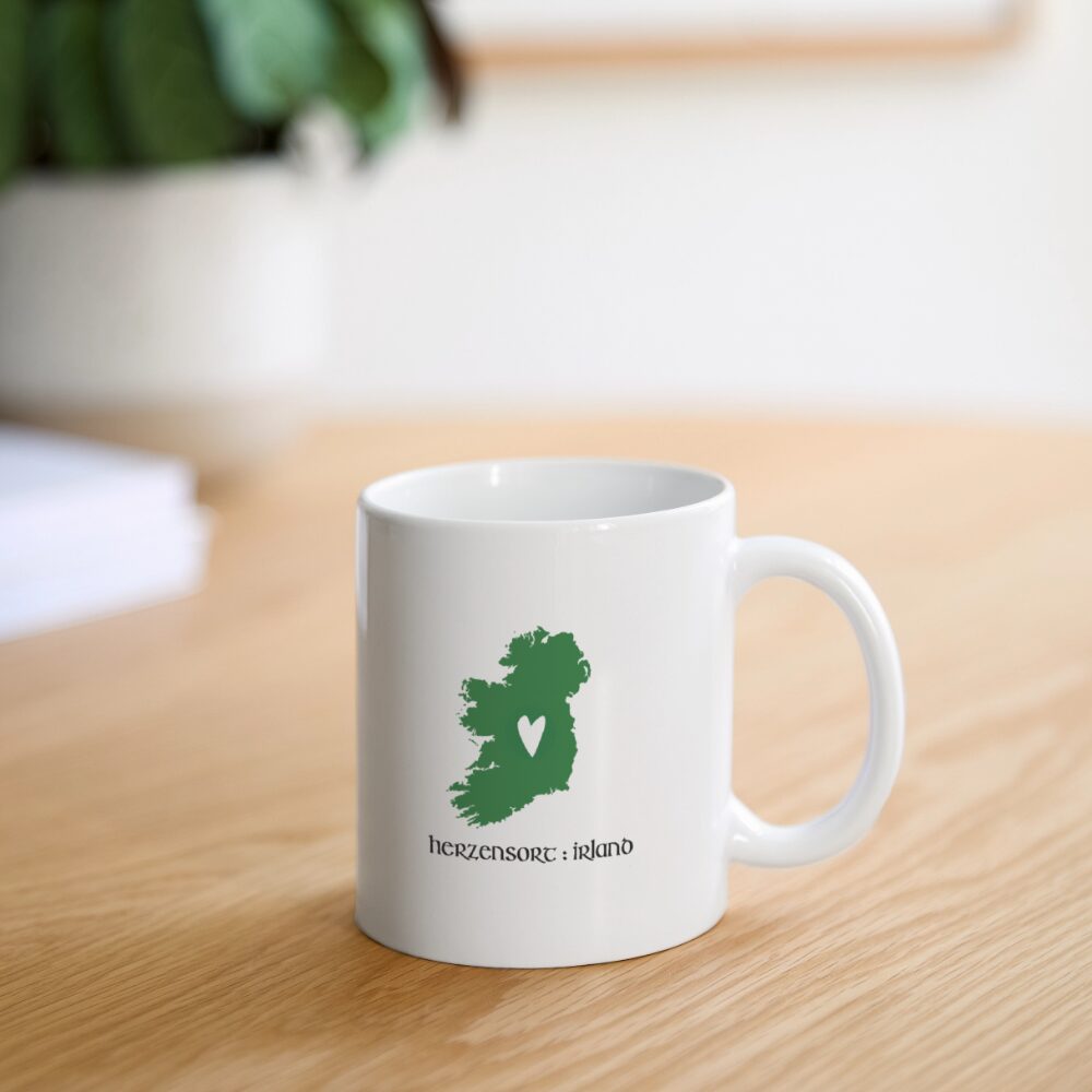 Herzensort Irland Keramik Tasse – Bild 2