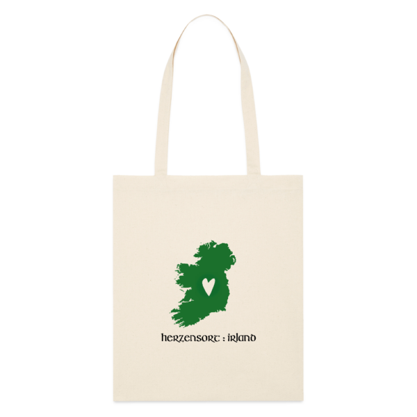 Herzensort Irland Bio-Stoffbeutel