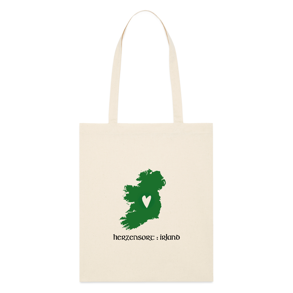 Herzensort Irland Bio-Stoffbeutel