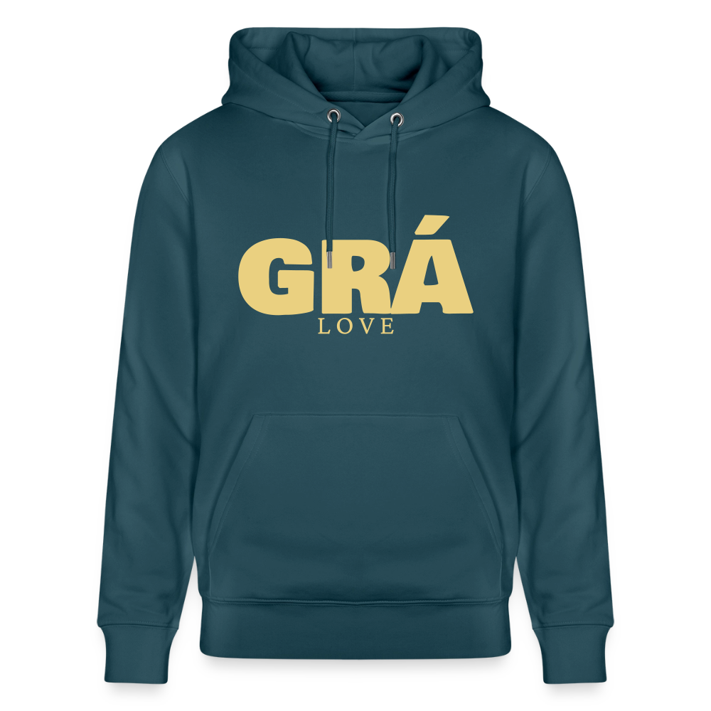 GRÁ – Bio-Hoodie mit irischem Statement (mehrere Farben)