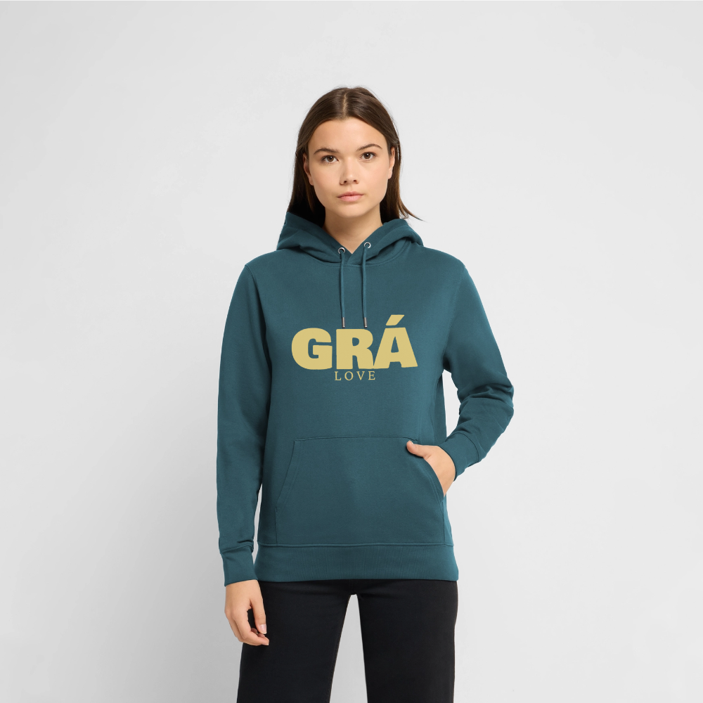 GRÁ – Bio-Hoodie mit irischem Statement (mehrere Farben) – Bild 2