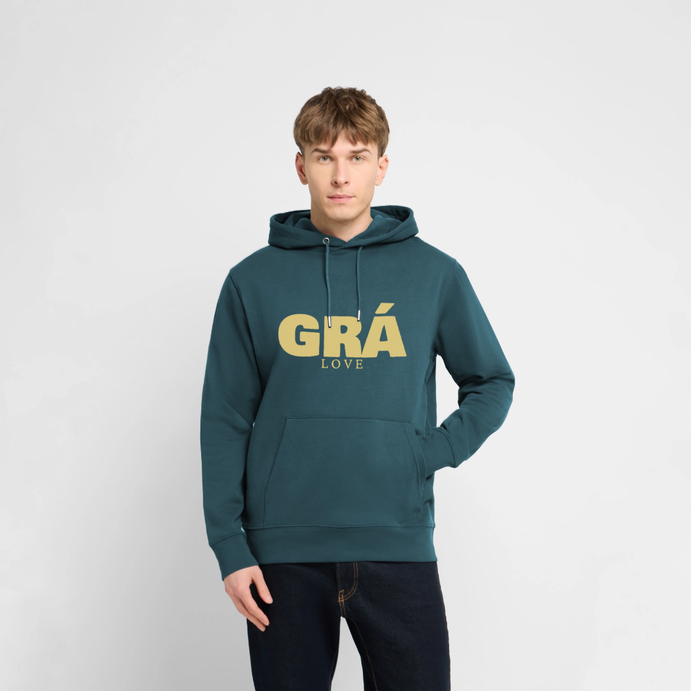 GRÁ – Bio-Hoodie mit irischem Statement (mehrere Farben) – Bild 3