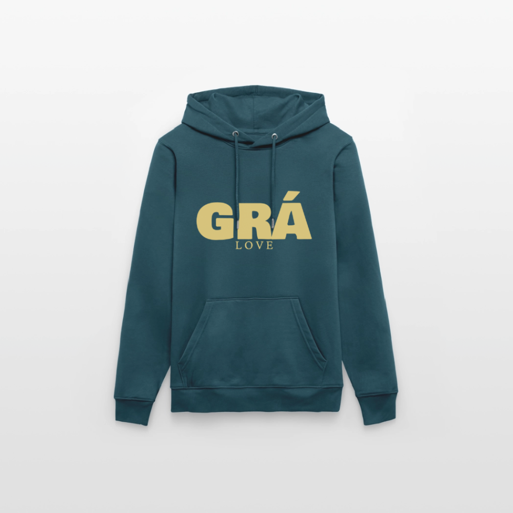 GRÁ – Bio-Hoodie mit irischem Statement (mehrere Farben) – Bild 4